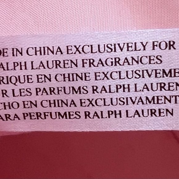 Ralph Lauren, white and pink tote. - Picture 12 of 12